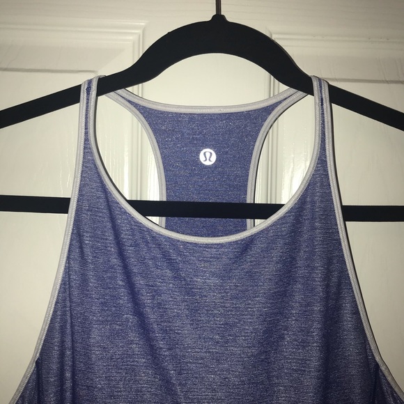 Lululemon My race My pace tank top Sz 6 - Picture 2 of 4